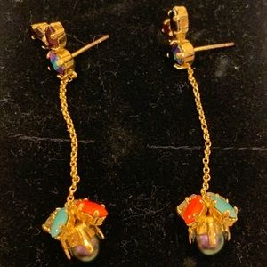 AUTHENTIC rare 1950’s pearl earrings